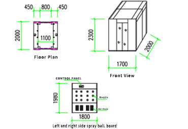 Double-Door Wall-Mounted Enclosure